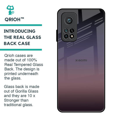 Grey Ombre Glass Case for Xiaomi Mi 10T Pro