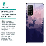Deer In Night Glass Case For Xiaomi Mi 10T Pro