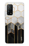 Hexagonal Pattern Xiaomi Mi 10T Pro Back Cover