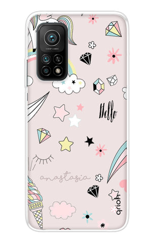 Unicorn Doodle Xiaomi Mi 10T Pro Back Cover