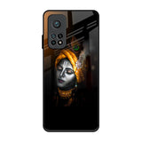 Ombre Krishna Xiaomi Mi 10T Glass Back Cover Online