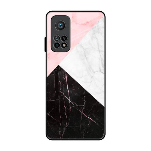 Marble Collage Art Xiaomi Mi 10T Glass Back Cover Online