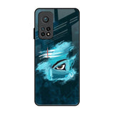 Power Of Trinetra Xiaomi Mi 10T Glass Back Cover Online