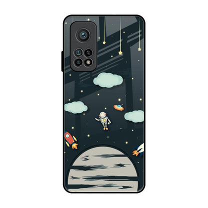 Astronaut Dream Xiaomi Mi 10T Glass Back Cover Online