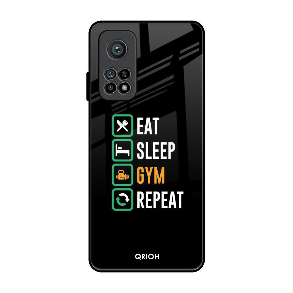 Daily Routine Xiaomi Mi 10T Glass Back Cover Online