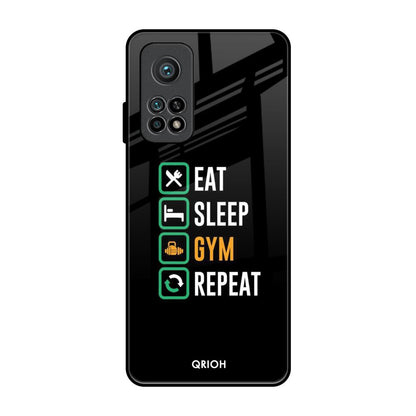 Daily Routine Xiaomi Mi 10T Glass Back Cover Online