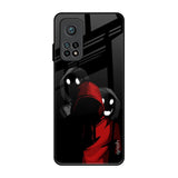 Shadow Character Xiaomi Mi 10T Glass Back Cover Online