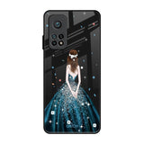 Queen Of Fashion Xiaomi Mi 10T Glass Back Cover Online