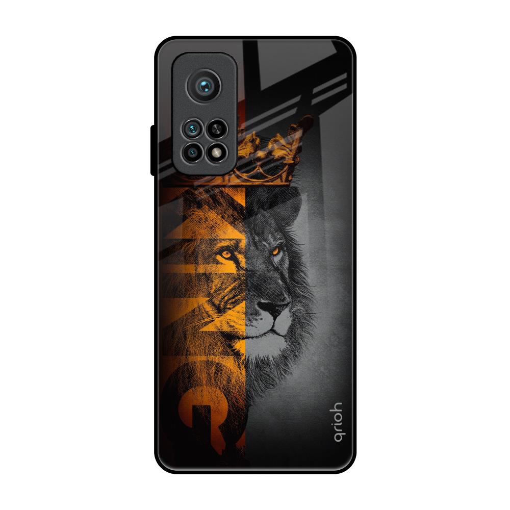 King Of Forest Xiaomi Mi 10T Glass Back Cover Online