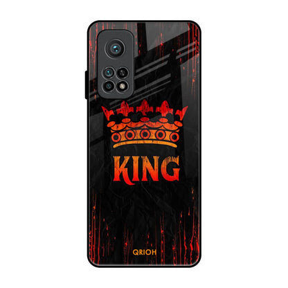 Royal King Xiaomi Mi 10T Glass Back Cover Online