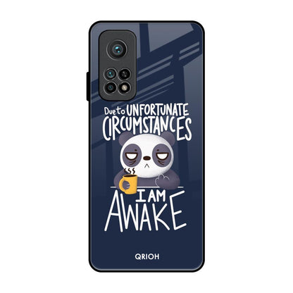 Struggling Panda Xiaomi Mi 10T Glass Back Cover Online
