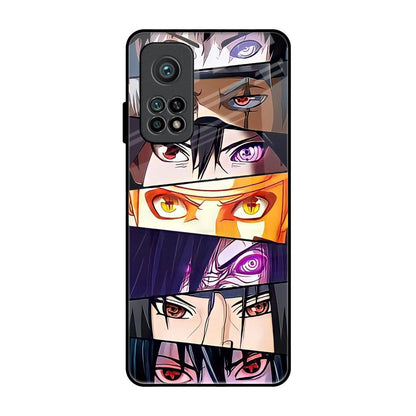 Anime Eyes Xiaomi Mi 10T Glass Back Cover Online