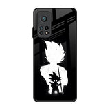 Monochrome Goku Xiaomi Mi 10T Glass Back Cover Online