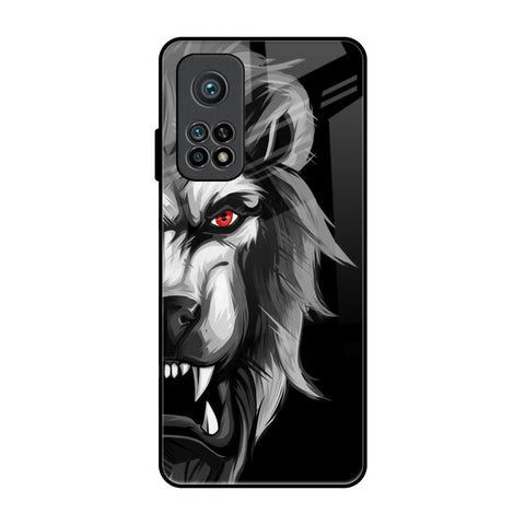 Wild Lion Xiaomi Mi 10T Glass Back Cover Online