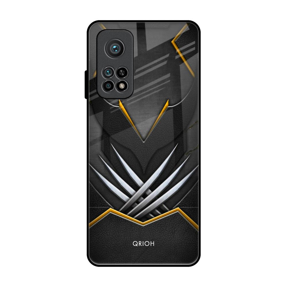Black Warrior Xiaomi Mi 10T Glass Back Cover Online