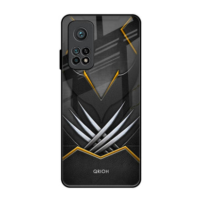 Black Warrior Xiaomi Mi 10T Glass Back Cover Online
