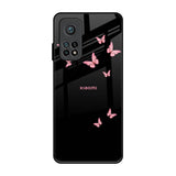Fly Butterfly Xiaomi Mi 10T Glass Back Cover Online