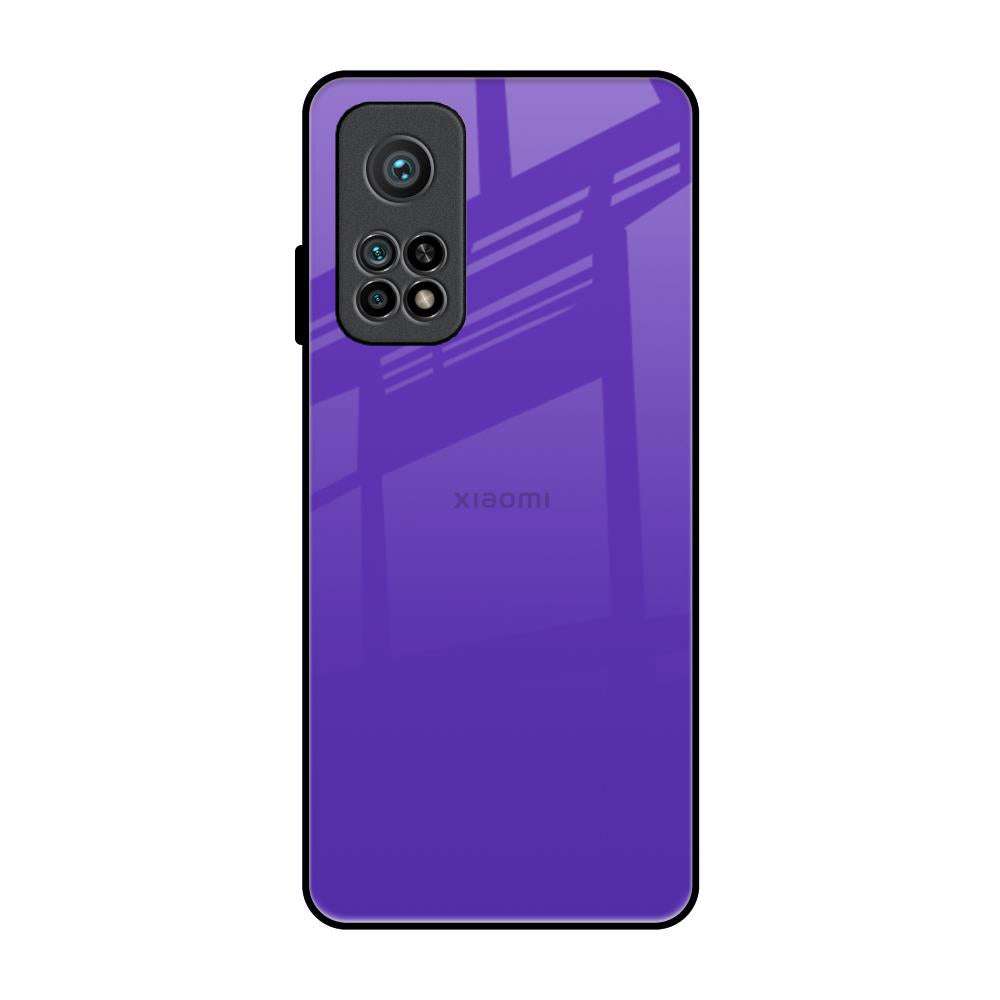 Amethyst Purple Xiaomi Mi 10T Glass Back Cover Online