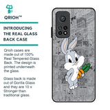 Cute Baby Bunny Glass Case for Xiaomi Mi 10T