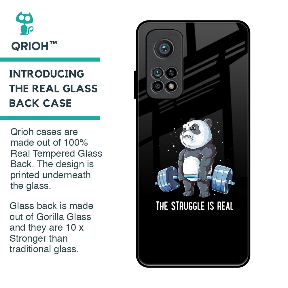 Real Struggle Glass Case for Xiaomi Mi 10T