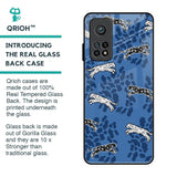 Blue Cheetah Glass Case for Xiaomi Mi 10T