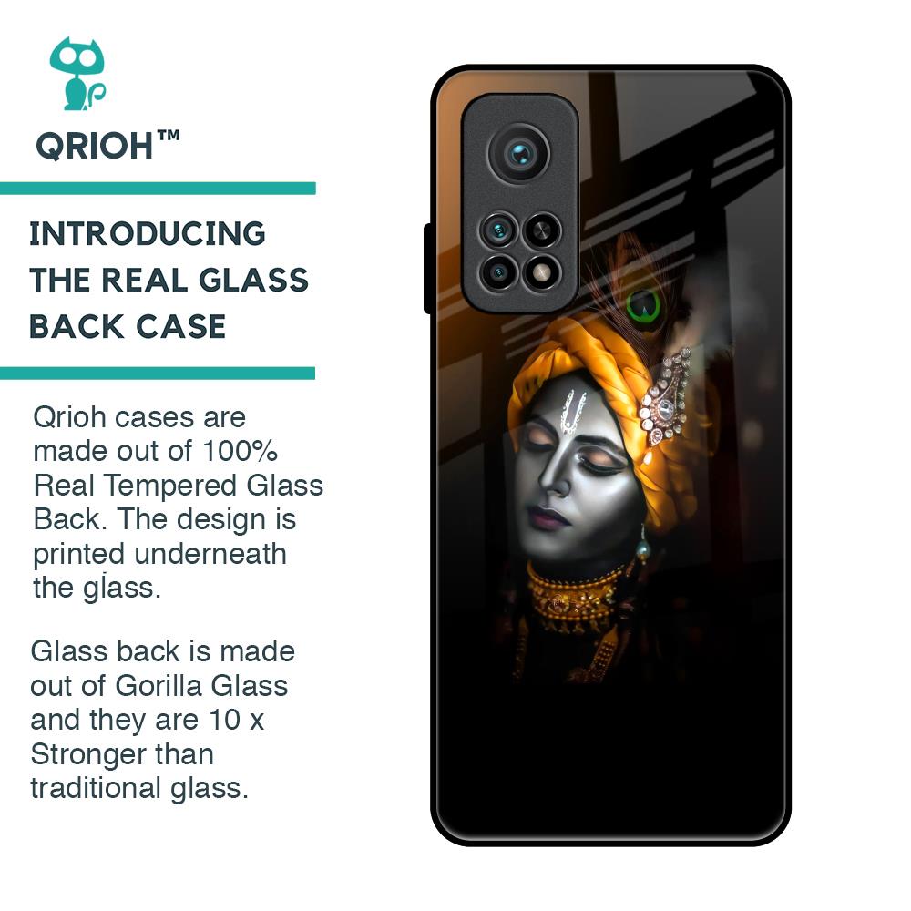 Ombre Krishna Glass Case for Xiaomi Mi 10T