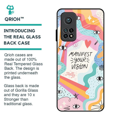 Vision Manifest Glass Case for Xiaomi Mi 10T