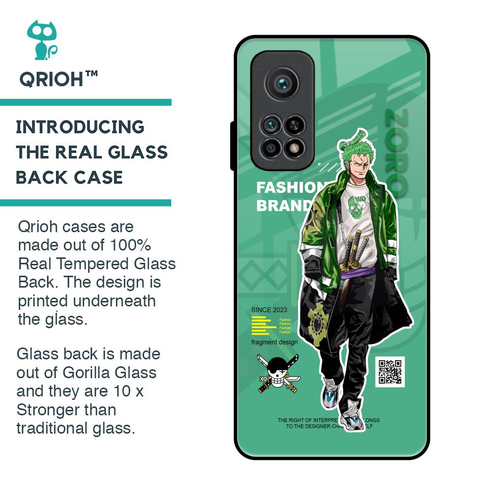 Zoro Bape Glass Case for Xiaomi Mi 10T