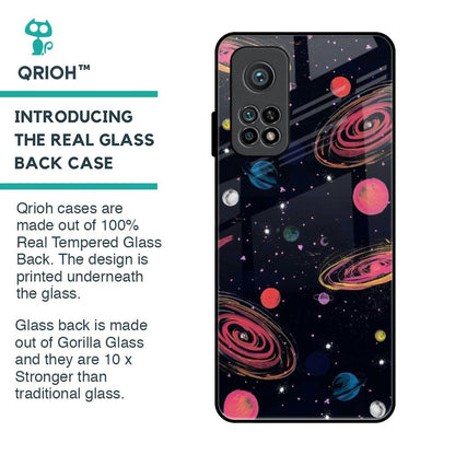 Galaxy In Dream Glass Case For Xiaomi Mi 10T