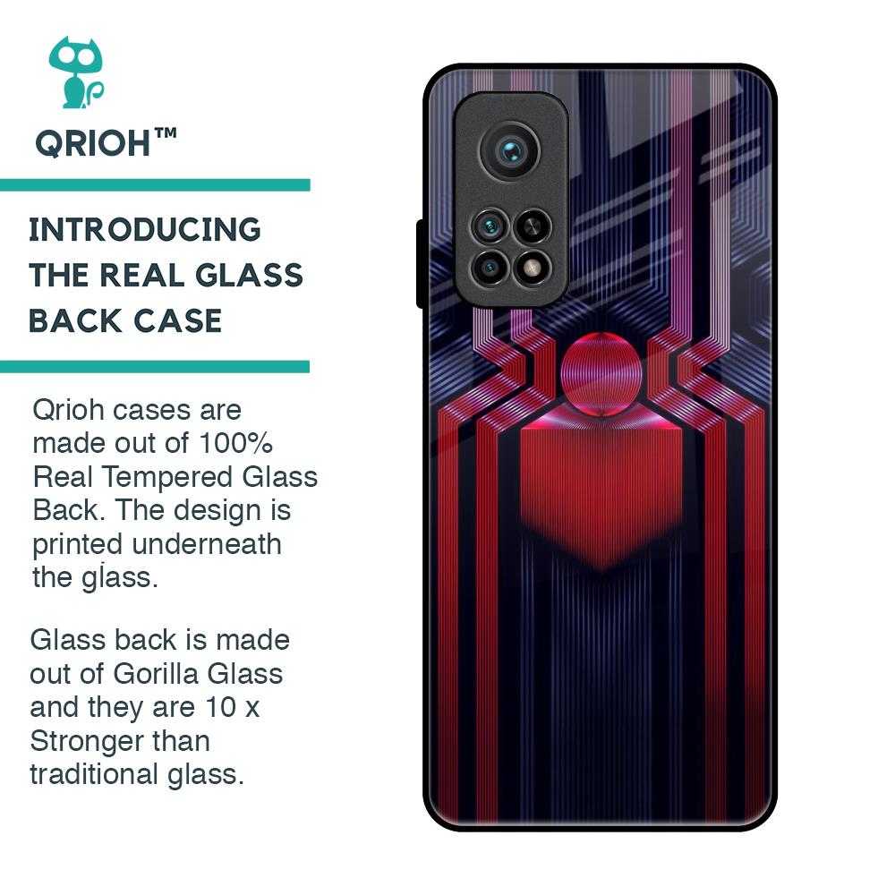 Super Art Logo Glass Case For Xiaomi Mi 10T