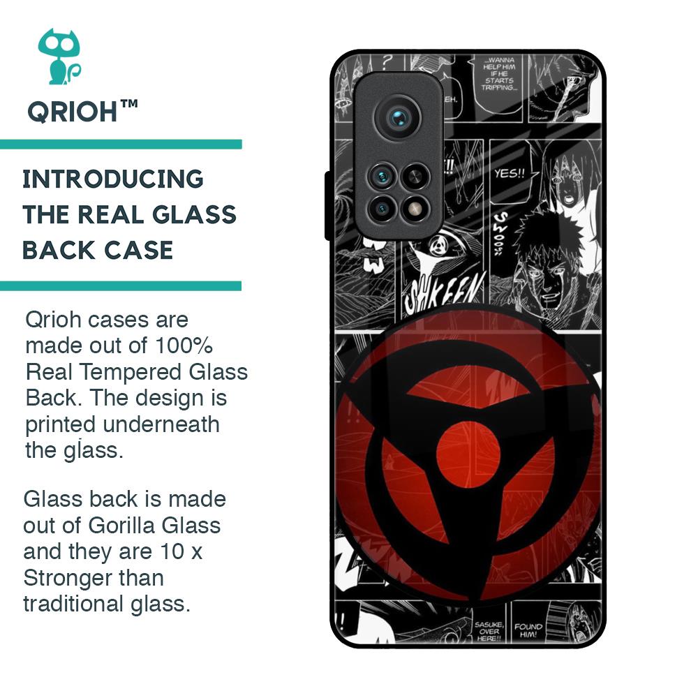 Sharingan Glass Case for Xiaomi Mi 10T