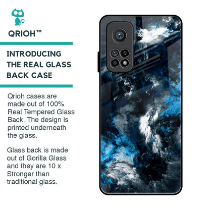 Cloudy Dust Glass Case for Xiaomi Mi 10T