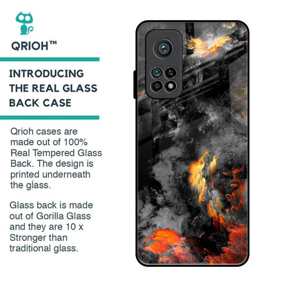 Lava Explode Glass Case for Xiaomi Mi 10T