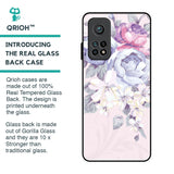 Elegant Floral Glass Case for Xiaomi Mi 10T