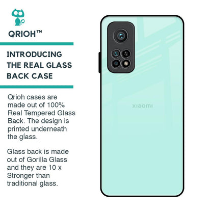 Teal Glass Case for Xiaomi Mi 10T