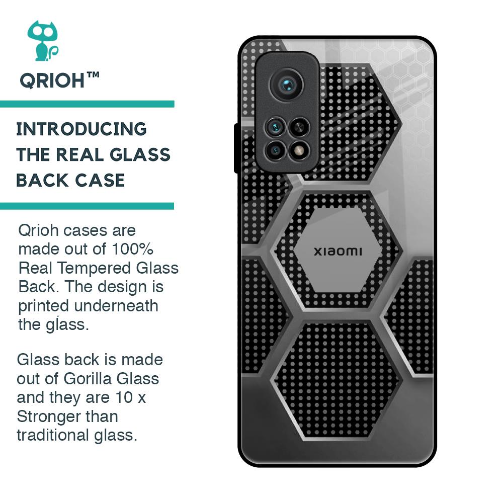 Hexagon Style Glass Case For Xiaomi Mi 10T