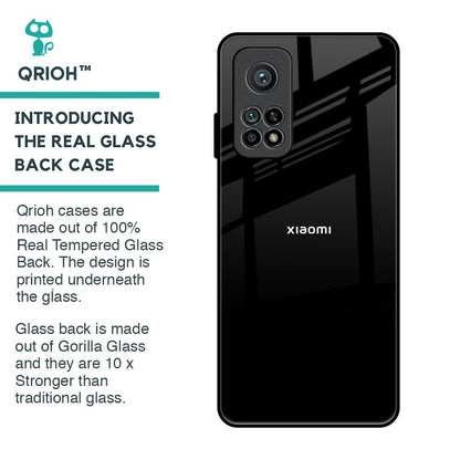 Jet Black Glass Case for Xiaomi Mi 10T
