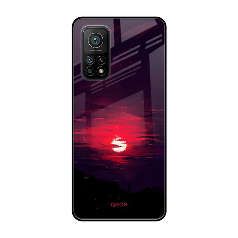 Morning Red Sky Xiaomi Mi 10T Glass Cases & Covers Online