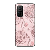 Shimmer Roses Xiaomi Mi 10T Glass Cases & Covers Online