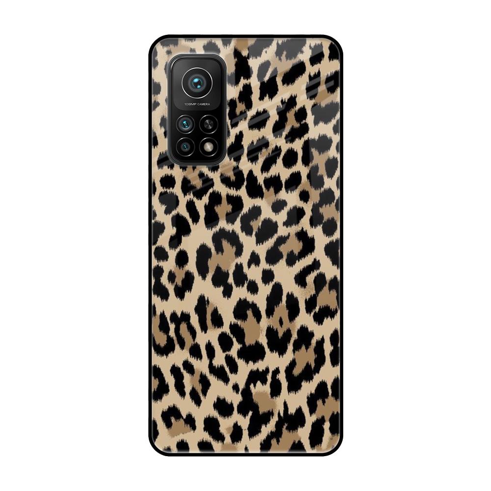 Leopard Seamless Xiaomi Mi 10T Glass Cases & Covers Online