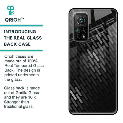 Dark Abstract Pattern Glass Case For Xiaomi Mi 10T
