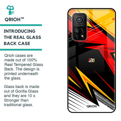 Race Jersey Pattern Glass Case For Xiaomi Mi 10T
