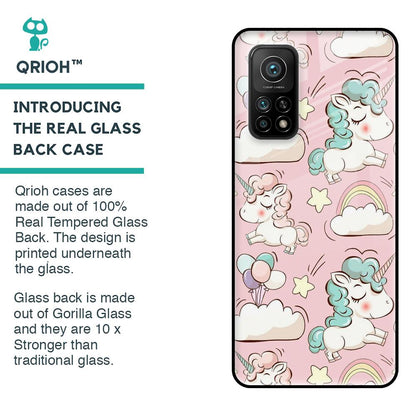 Balloon Unicorn Glass case for Xiaomi Mi 10T