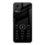 Classic Keypad Pattern Vivo V20 Glass Back Cover Online
