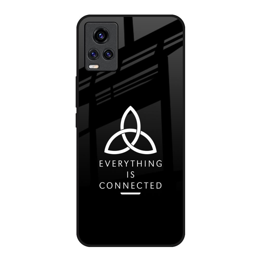 Everything Is Connected Vivo V20 Glass Back Cover Online