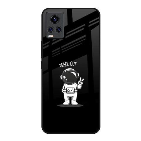 Peace Out Astro Vivo V20 Glass Back Cover Online