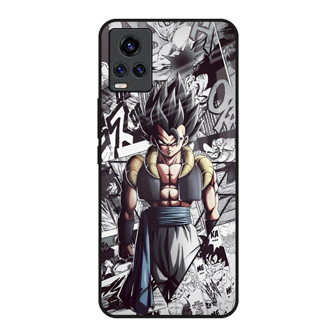 Dragon Anime Art Vivo V20 Glass Back Cover Online