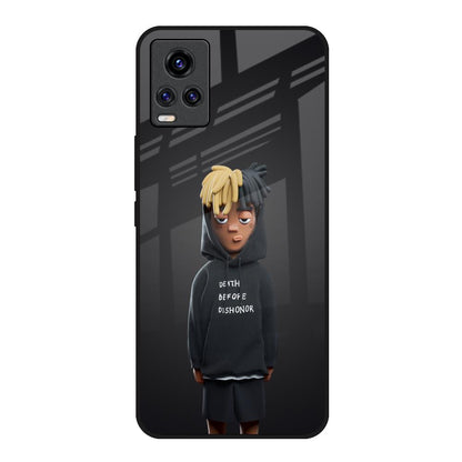 Dishonor Vivo V20 Glass Back Cover Online