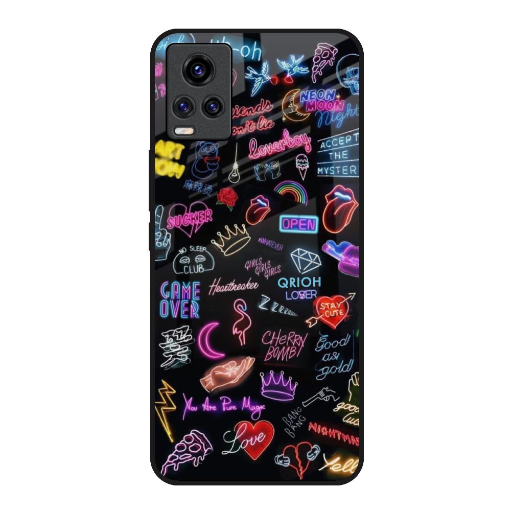 Accept The Mystery Vivo V20 Glass Back Cover Online