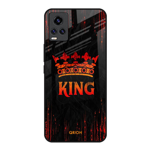 Royal King Vivo V20 Glass Back Cover Online